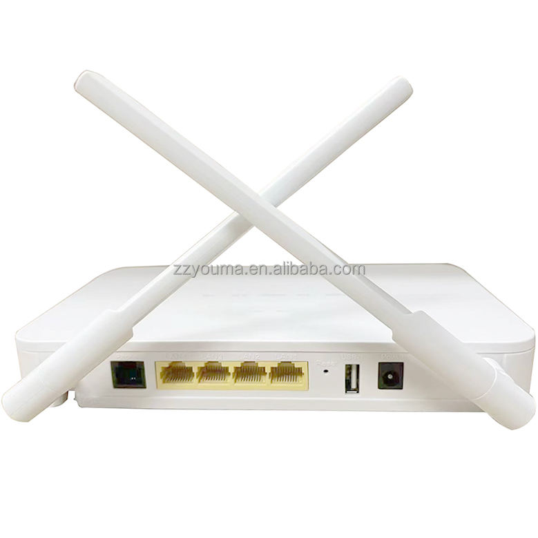 Ftth Gpon Ont Modem F670L Dual Band Wireless 2.4G 5G AC WiFi 4GE+POTS+ ...