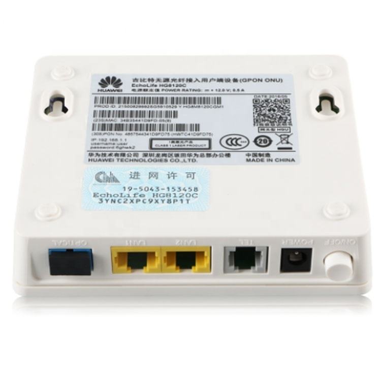 Huawei Modem Rj11 Rj45 Huawei HG8120C Brand New ONT 1x GPON 1x RJ45 100Mb/s 1x RJ11