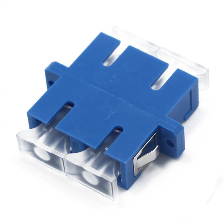 LC UPC Adapter High Quality Duplex with Flange