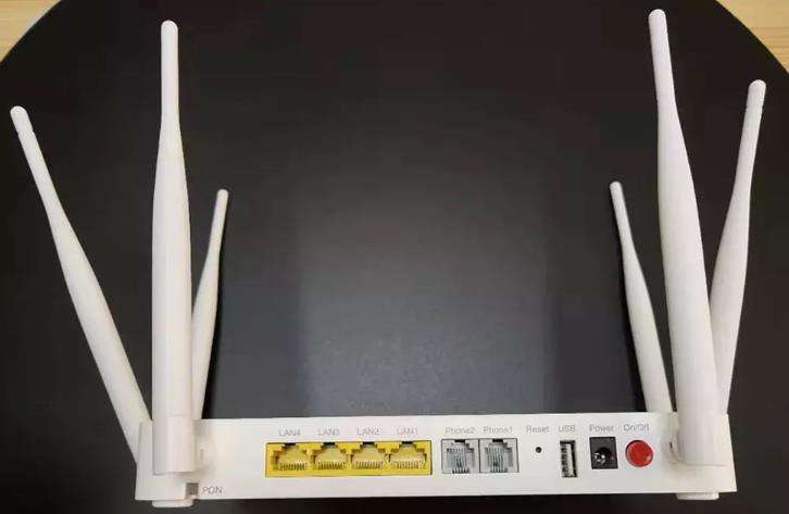 New F680 4GE+2POTS +High Dual Band WIFI GPON ONT ONU Router F680 to ...