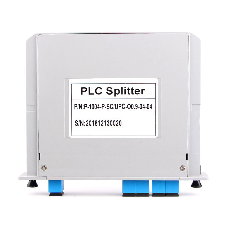 OEM Cassette Type plug in 1*4 Fiber Optic Splitter SC/APC connector ...
