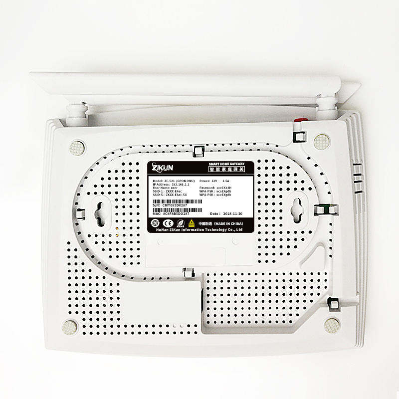ZC-521 Best GPON Original ONU 2.4G 5G AC WIFI - Quality FTTH Products ...