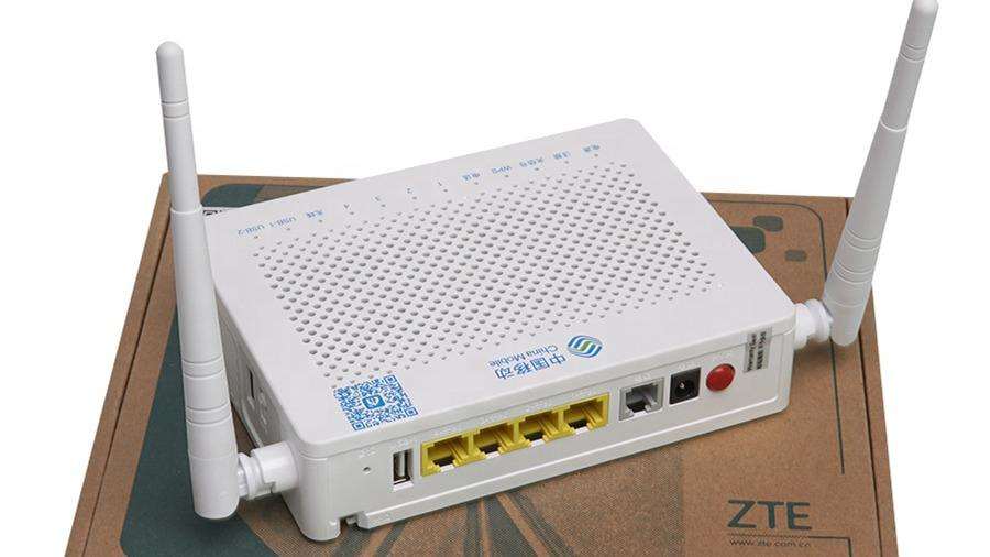 Zte Zxhn F Av Gpon Onu Ge Pot Usb G G Ports Ftth Dual Band Wifi G Ont Quality