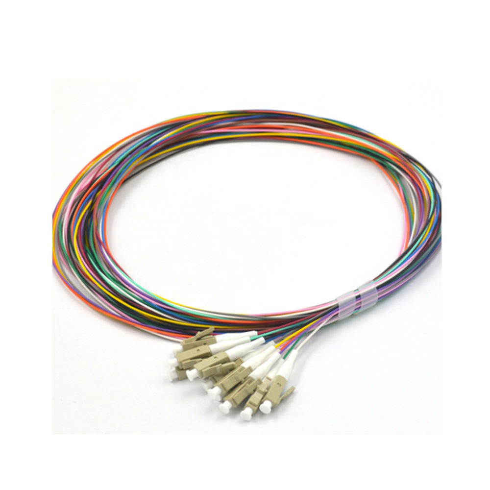 Multi mode 12 core Pigtail LC/UPC connector Fiber Optical Pigtail Ontolt
