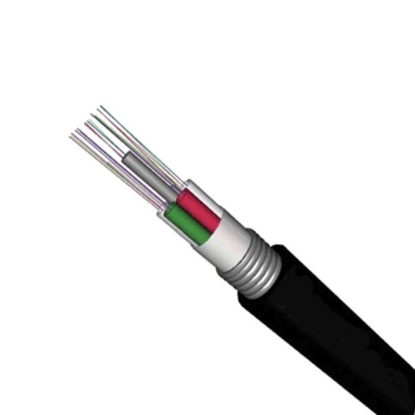 outdoor loose tube armored fiber optic cable manufacturers 12 core 24 core fibre optic cable