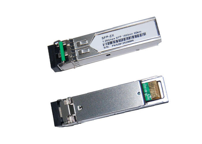 1.25G SFP LX 1550nm 80KM Single Mode DDM Optical Transceiver Ontolt