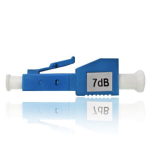 7dB LC/UPC fiber optic impact attenuator