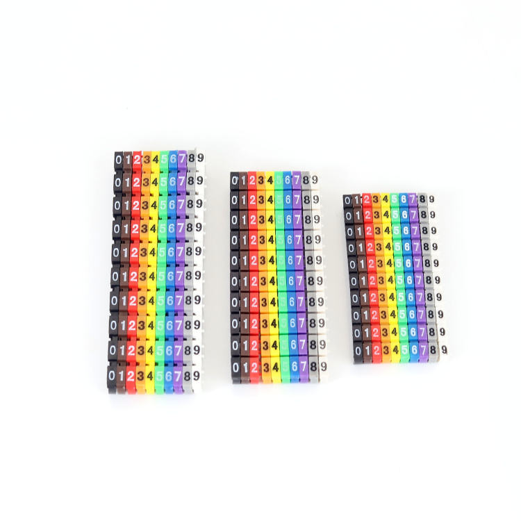  Cable Marking 0.1mm2-16mm2 M0 M1 M2 Arabic Numeral M Clip  Network Ethernet Wire Number Label Tube Cable Marker Colorful Cable  Management (Color : M0S 150PCS) : DIY, Tools & Garden
