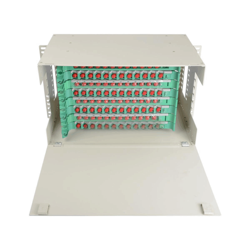 96-FC Fiber ODF Branded Rack