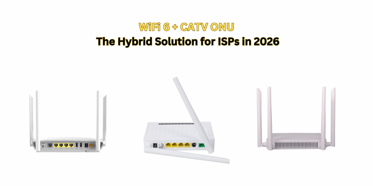 WiFi 6 + CATV ONU